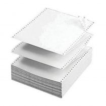 Χαρτί Μηχανογράφησης 4φυλλο 11x15" Λευκό Χημικό Μ.Α. 500 σετ