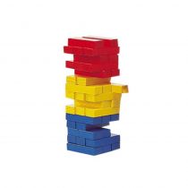 Επιτραπέζιο Παιχνίδι Ισορροπίας με Χρωματιστά Ξυλάκια 54 τεμάχια Υ25x7x7εκ