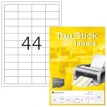 Αυτοκόλλητες Ετικέτες Topstick 48,3x25,4mm 44 ετικέτες/φύλλο 100 φύλλα 8731