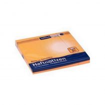Αυτοκόλλητα Χαρτάκια Σημειώσεων 75x75 80 φύλλα Πορτοκαλί Φωσφορούχα
