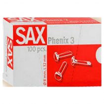 Διπλόκαρφα Sax No3 19mm 100 τεμάχια