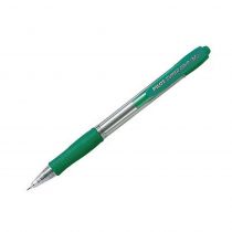 Στυλό Κουμπί Pilot Super Grip Medium Πράσινο 1.0mm