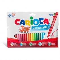 Μαρκαδόροι Carioca Joy Σετ 24 Χρωμάτων 40615