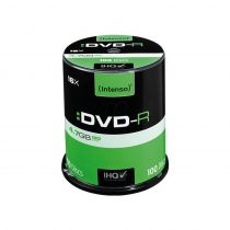 DVD-R Intenso 4,7GB/120MIN 1-16x Cakebox 100 τεμάχια