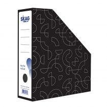 Κουτί Χάρτινο Σπαστό Κοφτή Γωνία Skag Systems Μαύρο 9εκ