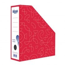 Κουτί Χάρτινο Σπαστό Κοφτή Γωνία Skag Systems Κόκκινο 9εκ