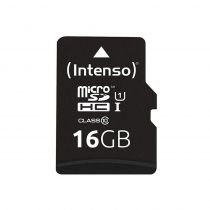 Κάρτα Μνήμης Intenso Class 10 Micro SDHC 16GB