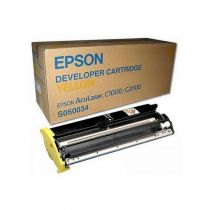 Toner Epson AcuLaser C1000/2000 S050034 Yellow Original