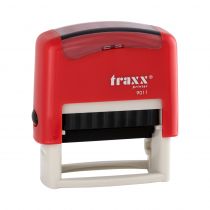 Μηχανισμός Σφραγίδας Traxx 9011 Αυτομελανούμενη 14x38mm Κόκκινο