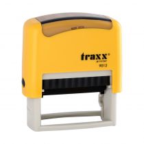 Μηχανισμός Σφραγίδας Traxx 9012 Αυτομελανούμενη 18x48mm Κίτρινο