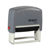 Μηχανισμός Σφραγίδας Traxx 9015 Αυτομελανούμενη 32x70mm Γκρι