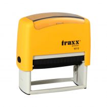 Μηχανισμός Σφραγίδας Traxx 9015 Αυτομελανούμενη 32x70mm Κίτρινο
