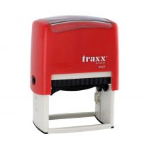 Μηχανισμός Σφραγίδας Traxx 9027 Αυτομελανούμενη 40x60mm Κόκκινο