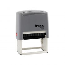 Μηχανισμός Σφραγίδας Traxx 9028 Αυτομελανούμενη 35x60mm Γκρι