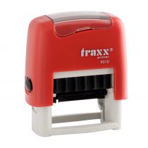 Σφραγίδα Traxx 9010 Αυτομελανούμενη 9x25mm Κόκκινο