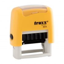 Μηχανισμός Σφραγίδας Traxx 9010 Αυτομελανούμενη 9x25mm Κίτρινο
