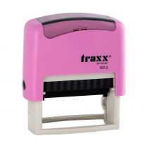 Μηχανισμός Σφραγίδας Traxx 9012 Αυτομελανούμενη 18x48mm Pink.