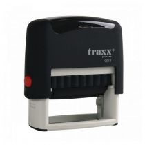 Μηχανισμός Σφραγίδας Traxx 9011 Gloss Αυτομελανούμενη 14x38mm Μαύρο
