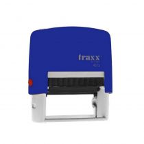 Μηχανισμός Σφραγίδας Traxx 9012 Gloss Αυτομελανούμενη 18x48mm Μπλε