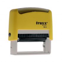 Μηχανισμός Σφραγίδας Traxx 9013 Gloss Αυτομελανούμενη 22x58mm Κίτρινο