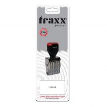 Μηχανισμός Σφραγίδας Traxx N03-06 6 Αριθμών 3mm Blister