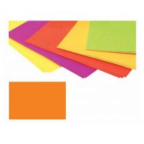 Rainbow χαρτόνι φωσφορούχο πορτοκαλί 50x65εκ. 220γρ.