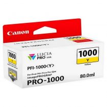 Μελάνι για Plotter Canon PFI1000Y Yellow 0549C001 Original