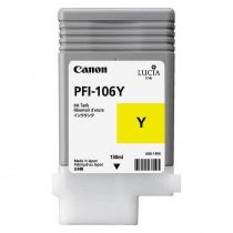 Μελάνι για Plotter Canon PFI-106 Y Yellow 130ml 6624B001 Original