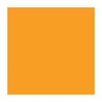 Αυτοκόλλητο Βινύλιο Ρολό Orange Yellow Matte 1122 610mmX50m 5ετίας Μονομερικό
