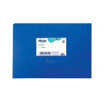 Τετράδιο Μπλε Πλαστικό Πλάγιο Skag Super 14x20 40 φύλλα Ριγέ