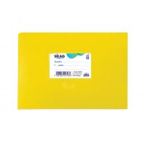 Τετράδιο Κίτρινο Πλαστικό Πλάγιο Skag Super 14x20 40 φύλλα Ριγέ