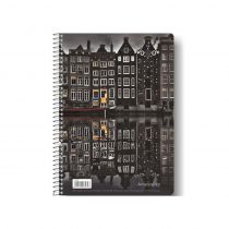 Τετράδιο σπιράλ Globus Orbis Cities CT51 17Χ25 5 Θέματα Άμστερνταμ 160 φύλλα