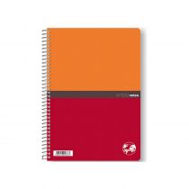 Τετράδιο σπιράλ Globus simplyNotes SN50 A4 5 Θέματα Πορτοκαλί-Κόκκινο 150 φύλλα