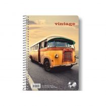 Τετράδιο σπιράλ Globus Vintage VI10 A4 1 Θέμα Λεωφορείο 40 φύλλα