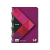 Τετράδιο σπιράλ Globus Edge ED20 A4 2 Θέματα Μωβ 60 φύλλα