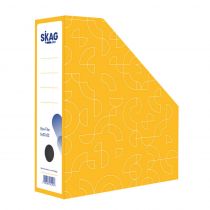 Κουτί Χάρτινο Σπαστό Κοφτή Γωνία Skag Systems Κίτρινο 9εκ