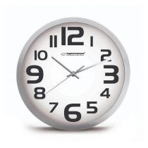 Esperanza Ρολόι Τοίχου Zurich EHC013W, 25cm, λευκό