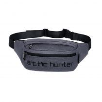Arctic Hunter τσάντα μέσης YB14000-1-DG, αδιάβροχη, σκούρο γκρί