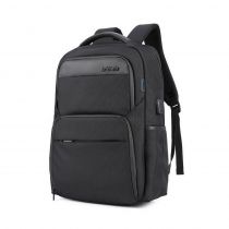 Arctic Hunter τσάντα πλάτης B00113C-BK με Θήκη laptop, USB, μαύρη
