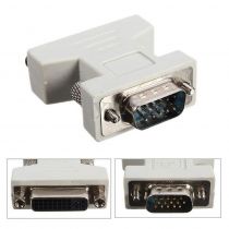 Adapter VGA 15pin male σε DVI-I 24+5 F, συμβατό και με 24+1