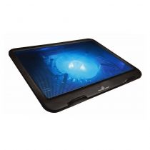 Βάση & ψύξη laptop PT-740 έως 15.6", 125mm fan, LED, Μαύρο