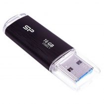 Silicon Power USB Flash Drive Blaze B02 , 16GB, USB 3.1, Black