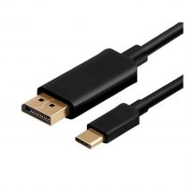Καλώδιο Type-C σε DisplayPort 1.2 CAB-UC032, copper, 1.2m