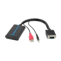 Μετατροπέας από VGA-USB-3.5mm audio jack σε HDMI 1.4V, 0.2m