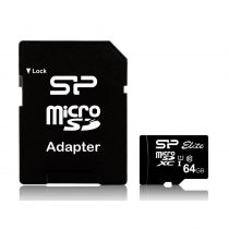 Silicon Power κάρτα μνήμης MicroSDXC USH-1, 64GB, Class 10