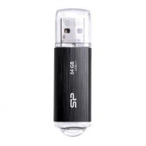 Silicon Power USB Flash B02, 64GB, USB 3.1 Gen1, Μαύρο