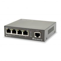 LevelOne Ethernet PoE switch FEP-0531, 5-port 10/100Mbps, 60W, Ver. 1
