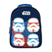Bagtrotter τσάντα πλάτης δημοτικού "Star wars" Μπλε 42x30x14εκ