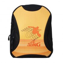 Tiger τσάντα πλάτης δημοτικού Skate πορτοκαλί με 1 θήκη 43x33.5x21εκ.