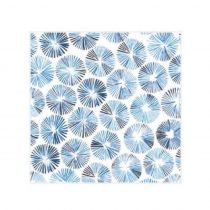 Χαρτοπετσέτες 20 τεμάχια "Μπλε λουλούδια" 33x33εκ (SDOG 023901)